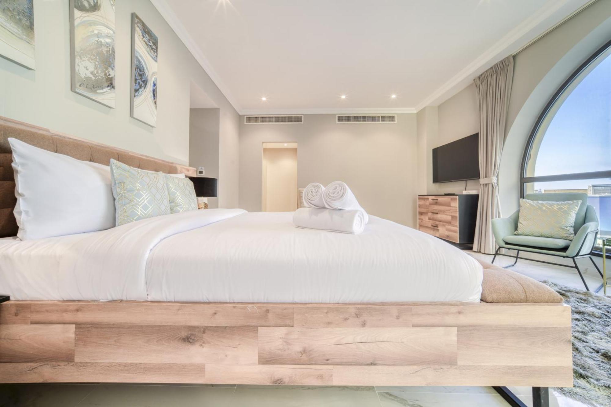 New! Sea View Luxurious 4 Bedroom Duplex Dubai Eksteriør bilde
